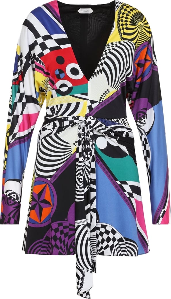 Versace All Over Teatro Dress