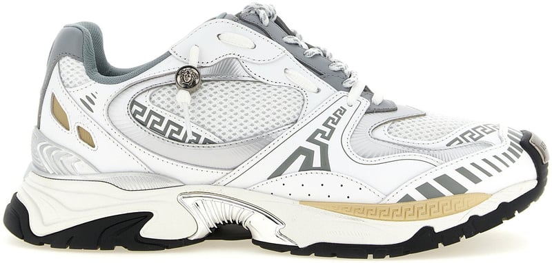 Versace Multicolor Calfskin Chunky Sneakers