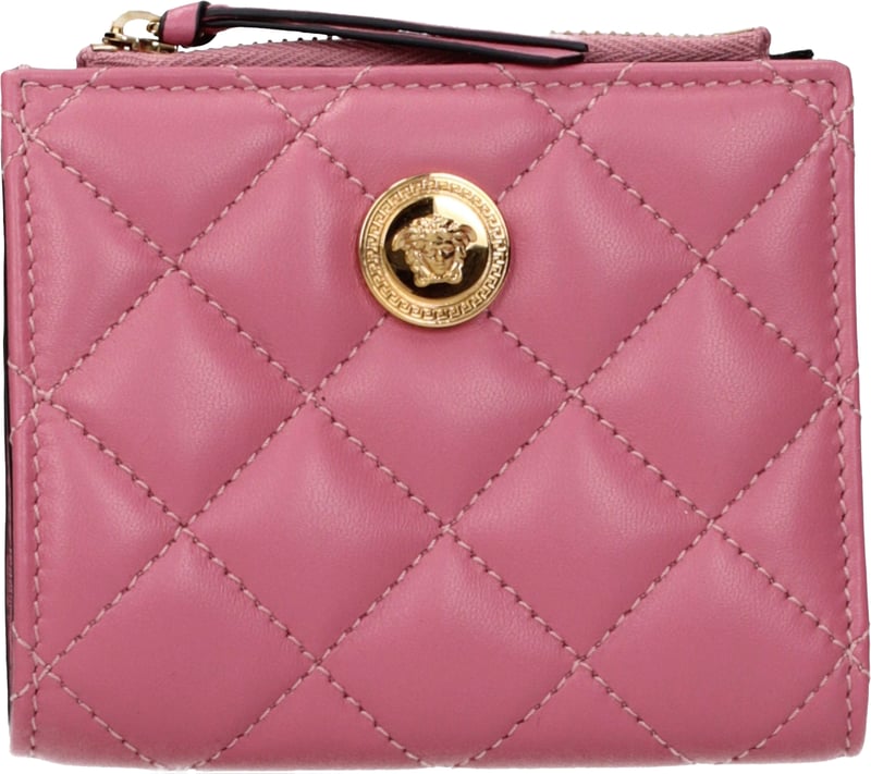 Versace Pink Leather Wallet