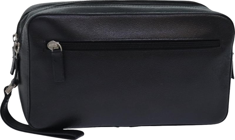 Versace Vintage Clutch Leather