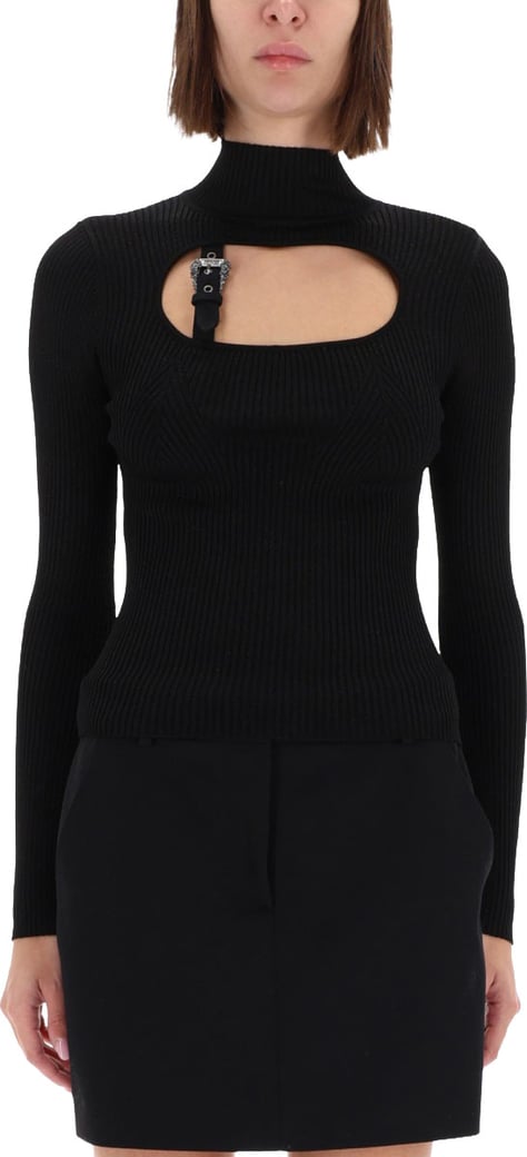 RIBBED TOP WITH BUCKLE