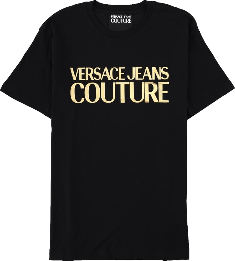 T-SHIRT CON LOGO METALLIZZATO
