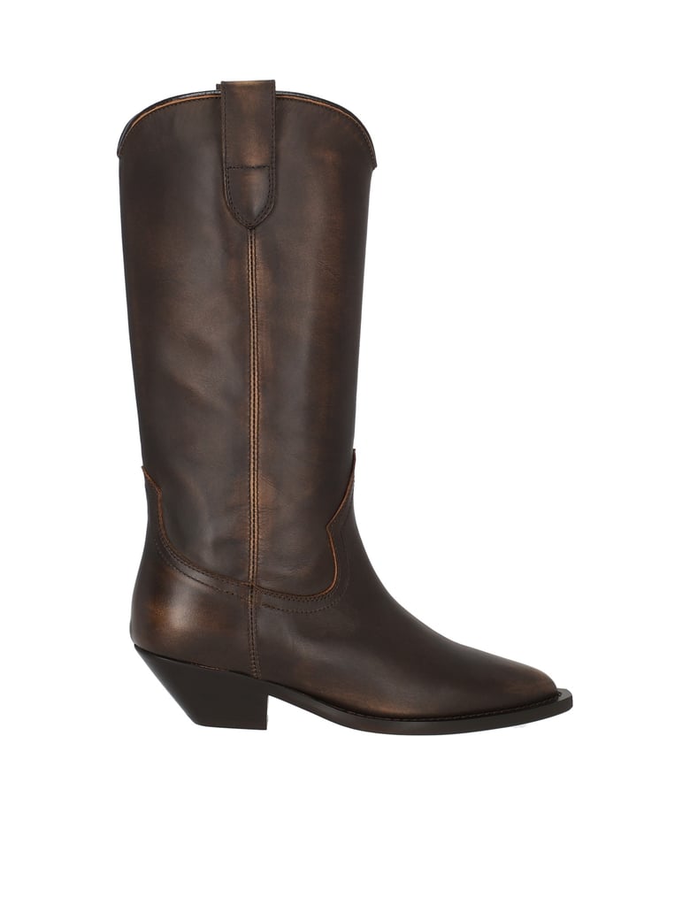 Minimalist Leather Western Boots