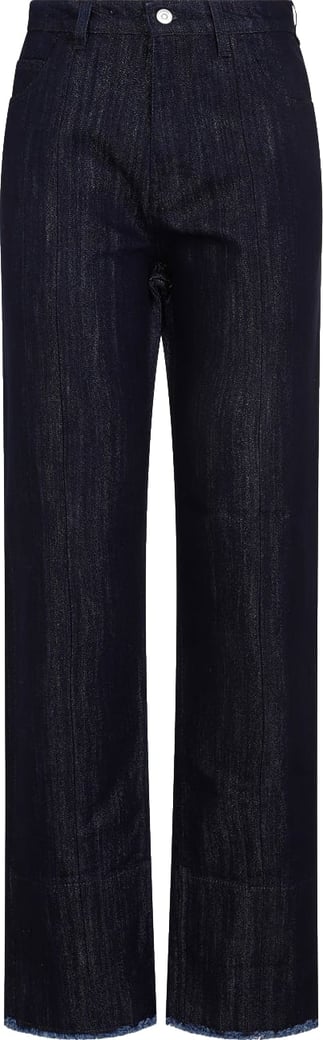 Victoria Beckham Cropped High Waist Tapered Jeans