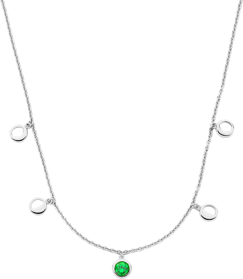 Violet Hamden Luna - Ketting - Zilver