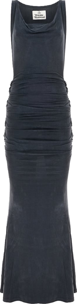 Vivienne Westwood Black stretch cupro dress