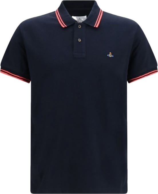 Vivienne Westwood Blue Cotton Polo Shirt