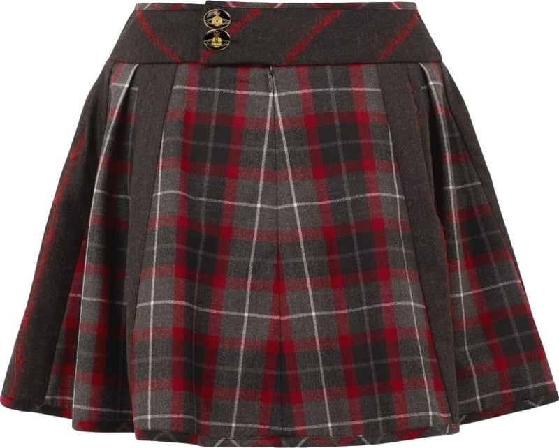 Skirts Charcoal/Red