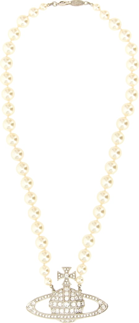 Vivienne Westwood Silver Brass Necklace