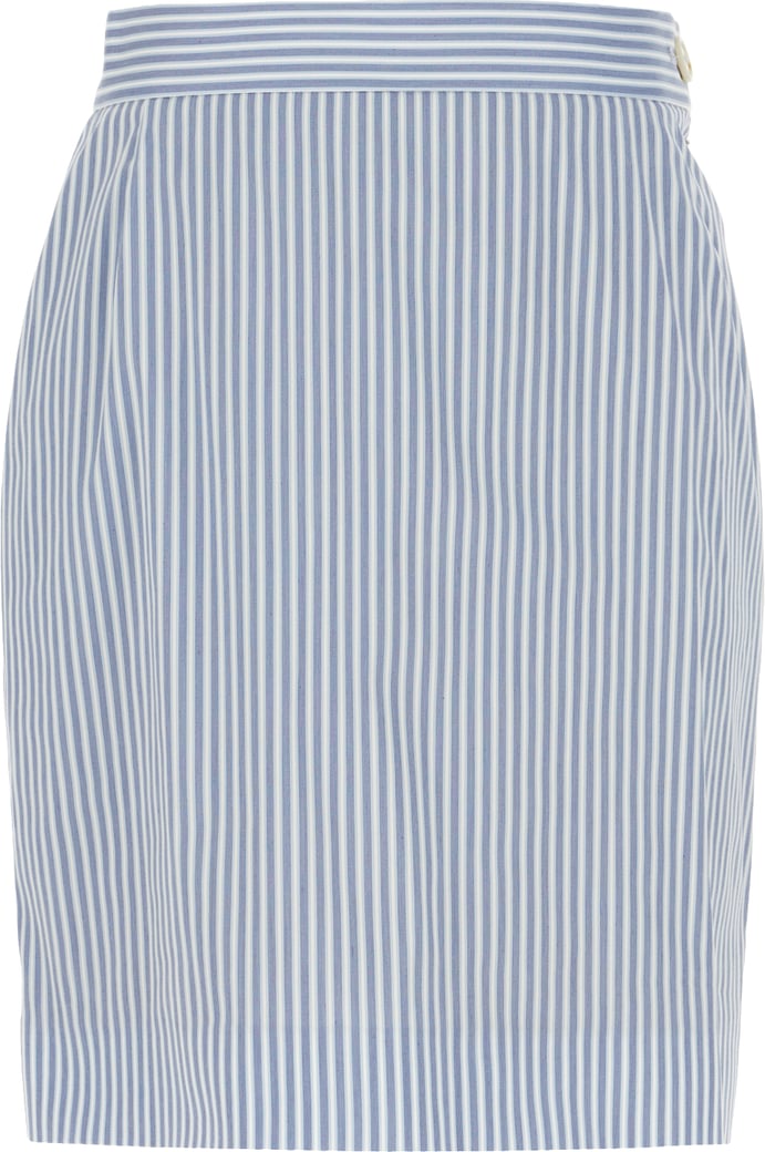 Vivienne Westwood Printed stretch cotton blend skirt