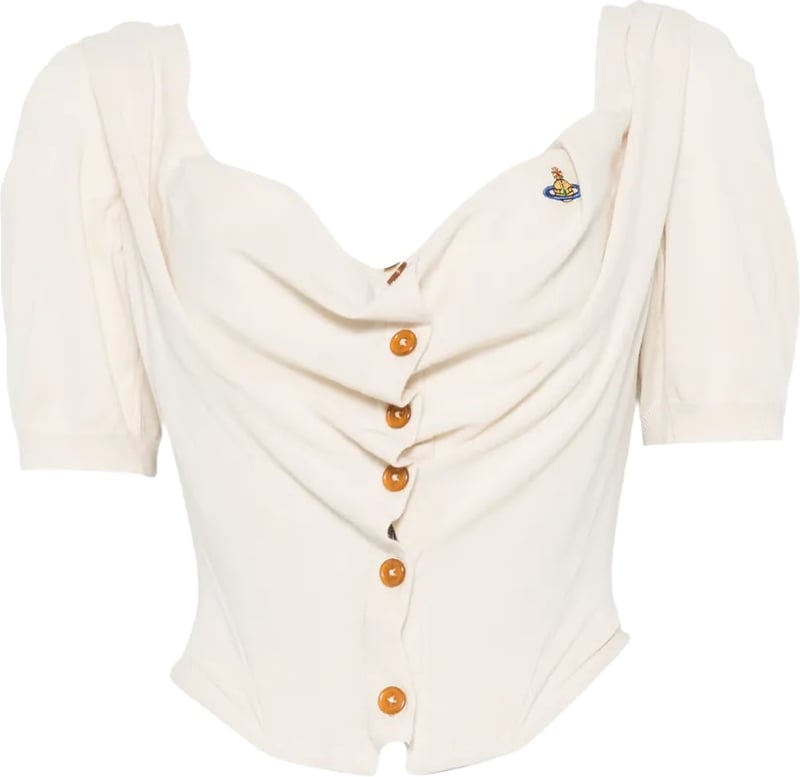 Bea Corset Cardi Cream