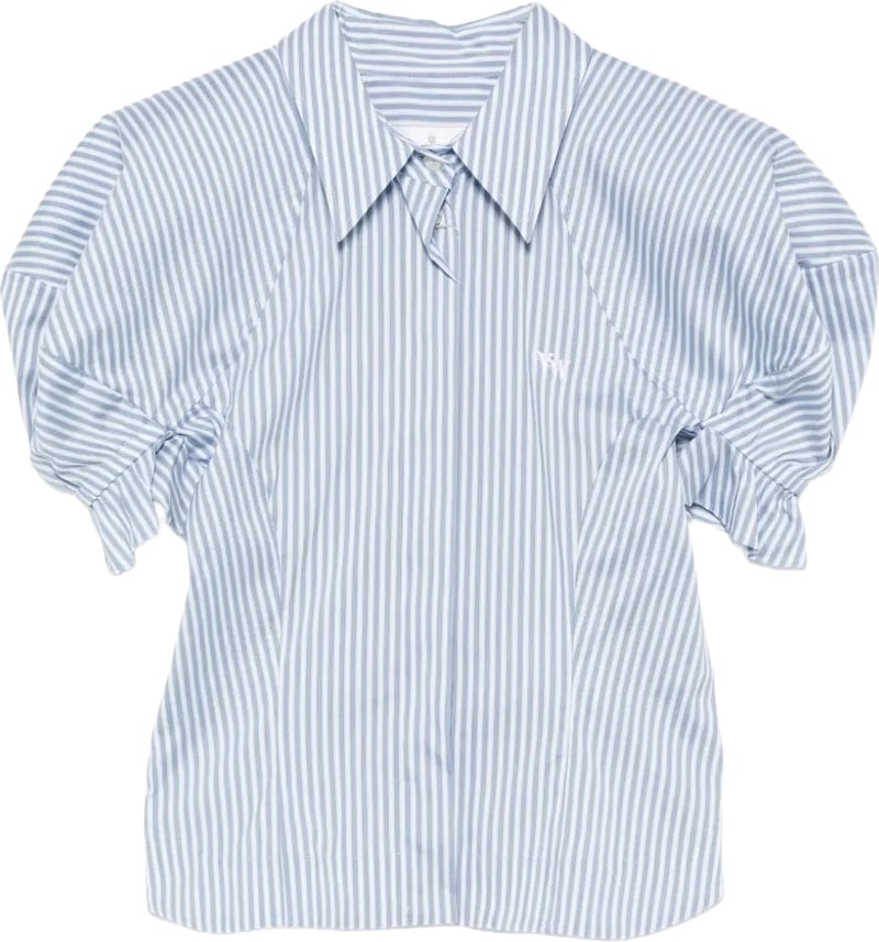 Gexy Top Blue/white