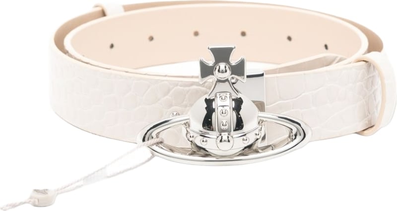 Belts Pearl White