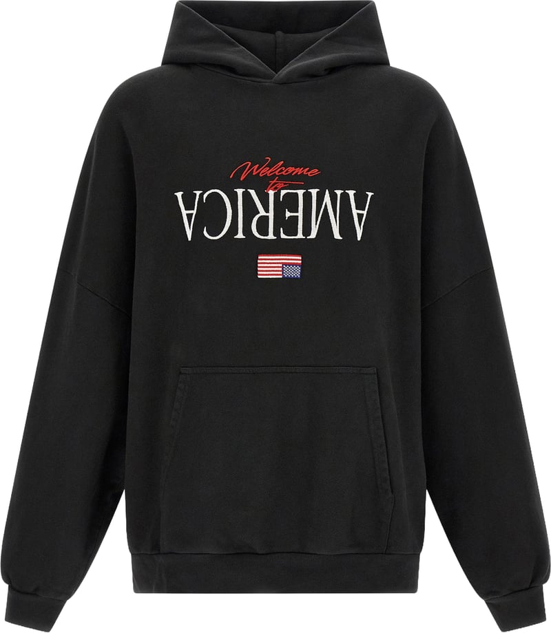 Willy Chavarria Welcome To America-hooligan Hoodie