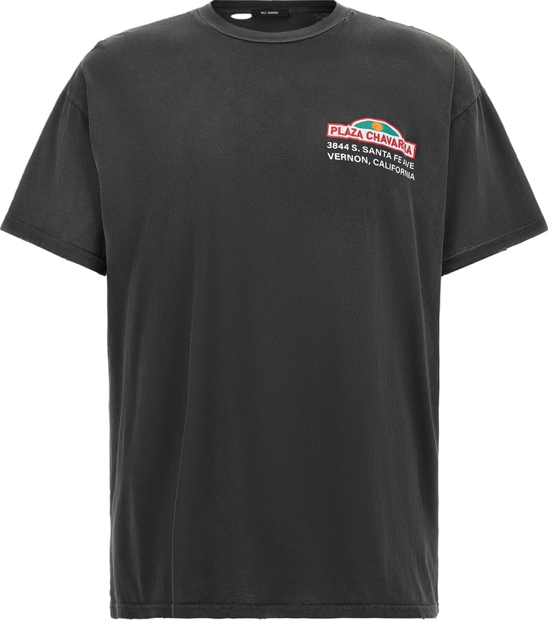 WILLY CHAVARRIA Black Cotton T-Shirt