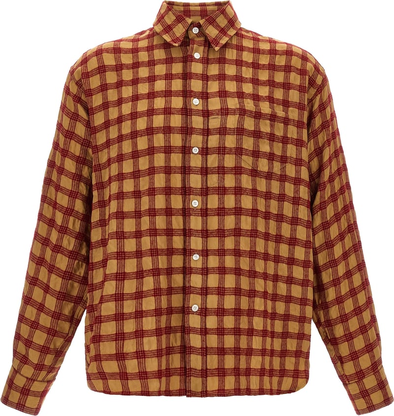 WILLY CHAVARRIA Bordeaux Viscose Blouse