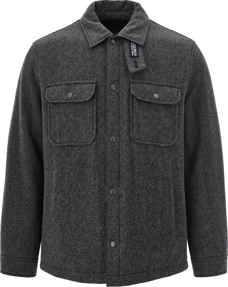 Coats Herringbone Grey