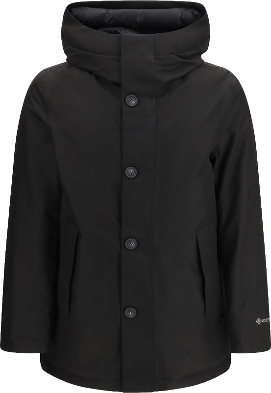Woolrich Black Goose Down Parka