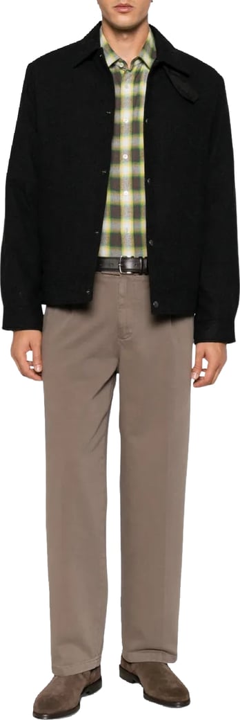 Heren Wool Keating shirt jacket Zwart