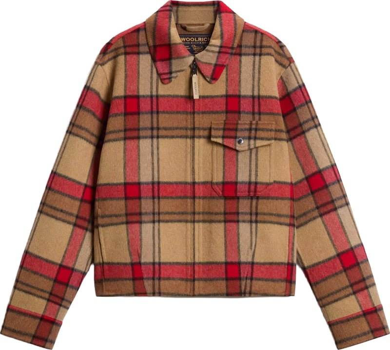 Light double wool jacket