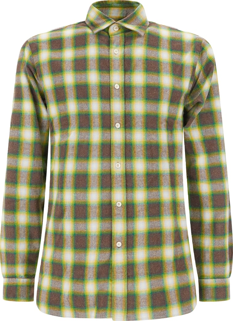 Xacus Printed cotton shirt