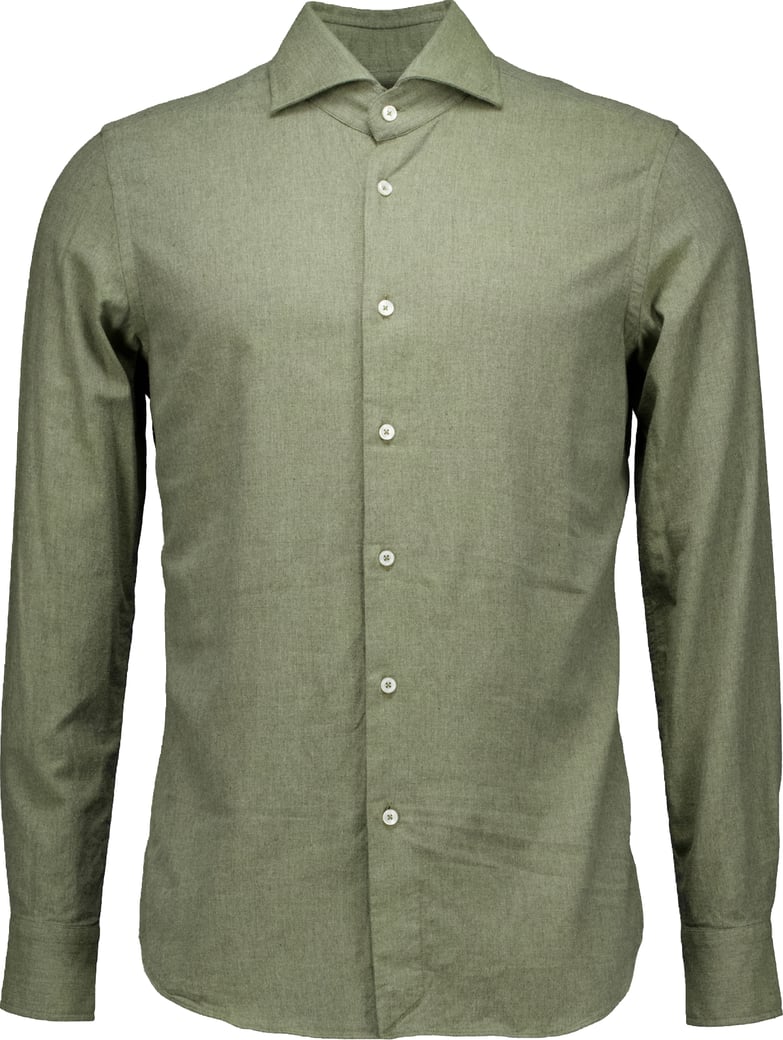 Xacus Washed Shirt Lange Mouw Overhemden Groen 721ml/31148
