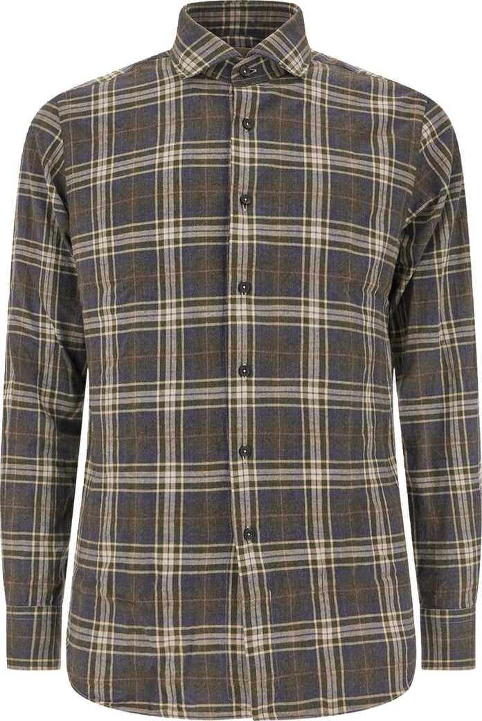 Xacus Printed cotton shirt