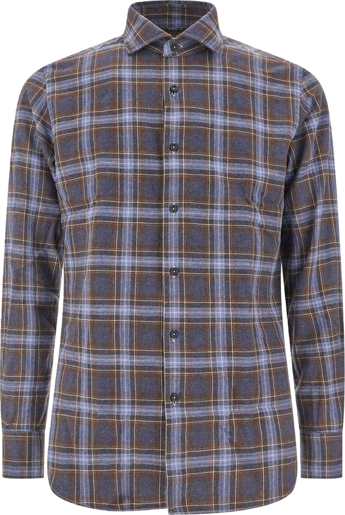 Xacus Printed cotton shirt