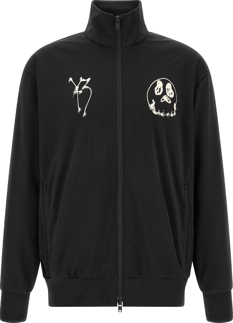 Y-3 Track Top Gfx Nyln Printed Zip Sweatshirt