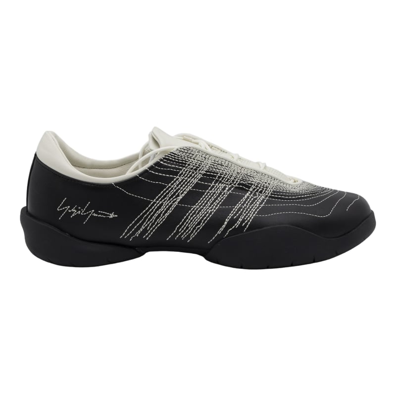 Low-Profile Sneakers with Textured Stitching and Signature Detail