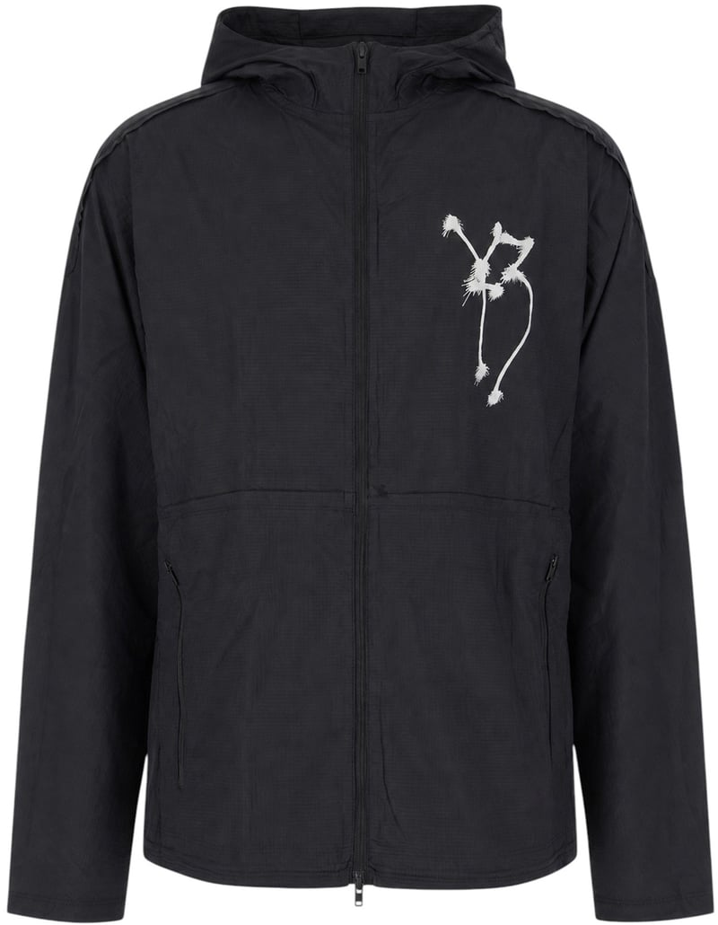 Y-3 Black nylon jacket