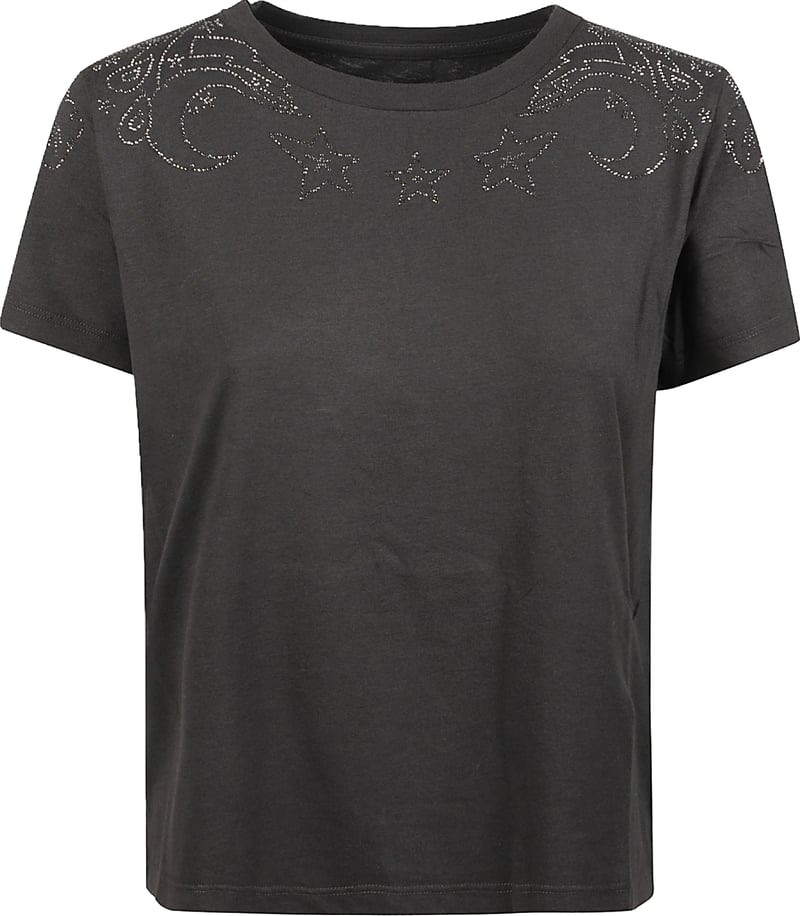 Alys Strass Multicusto T-shirt Grey