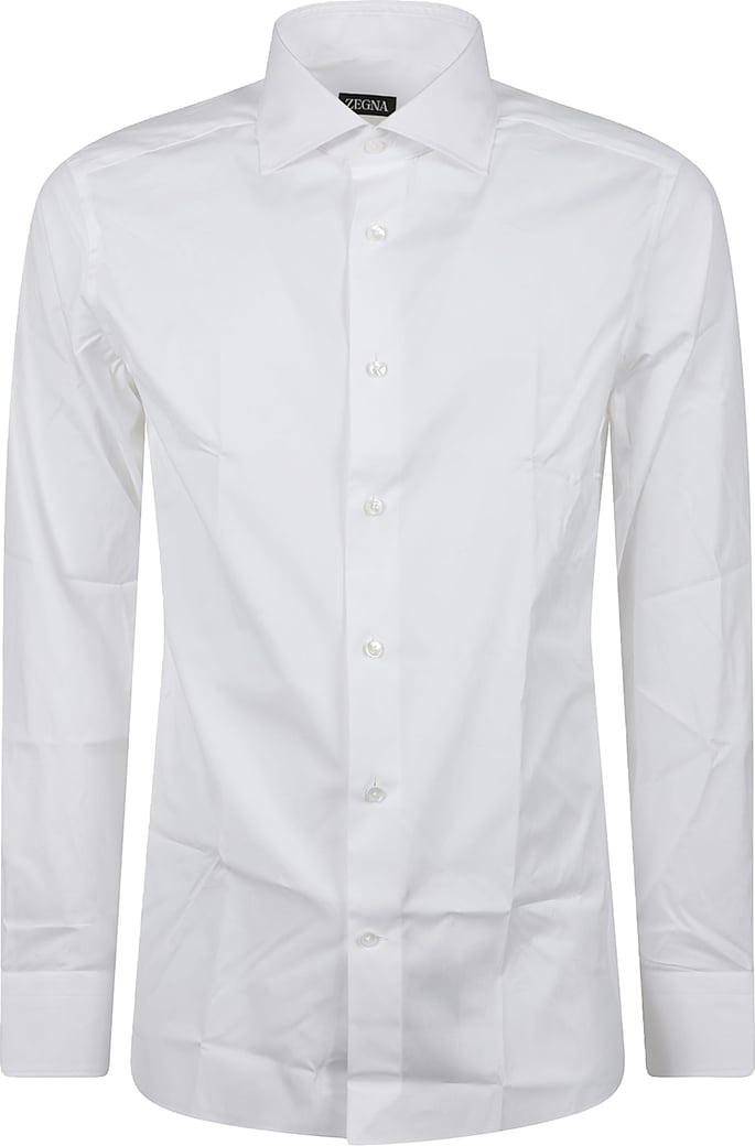 Long Sleeve Lux Tailoring Shirt White