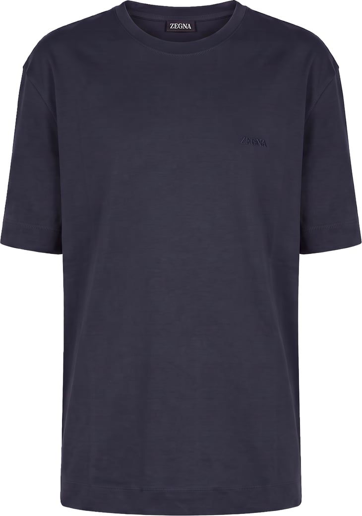 Crew neck T-shirt in cotton