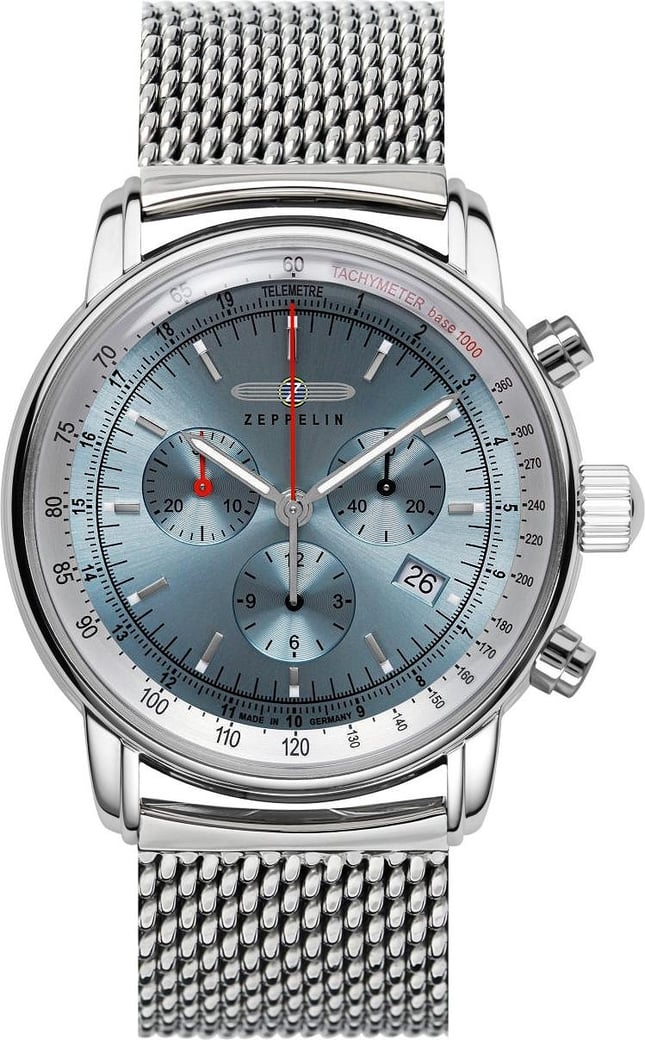 8886M-3 LZ14 Marine chronograaf heren horloge