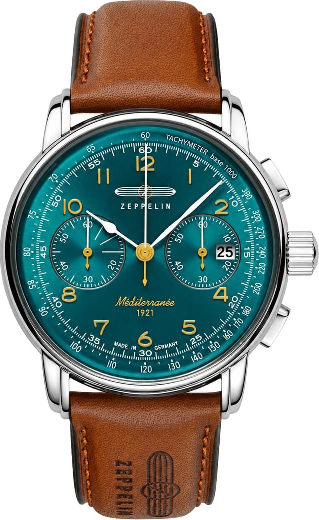 9670-4 Méditerranée chronograaf horloge