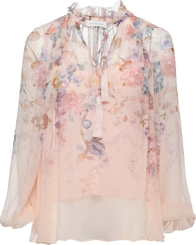 Shirts Peach Floral