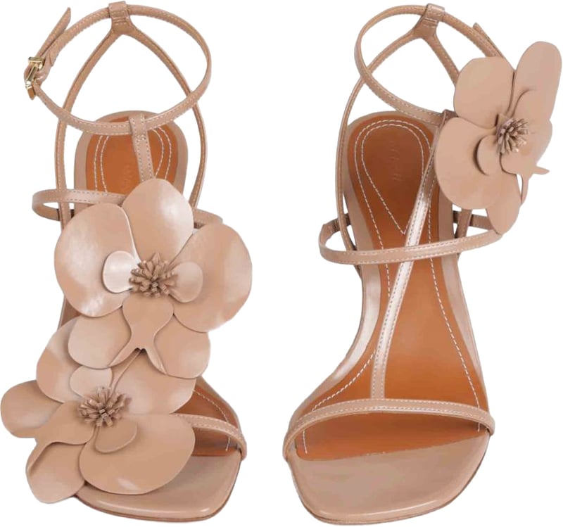 Zimmermann Orchid Leather Sandals