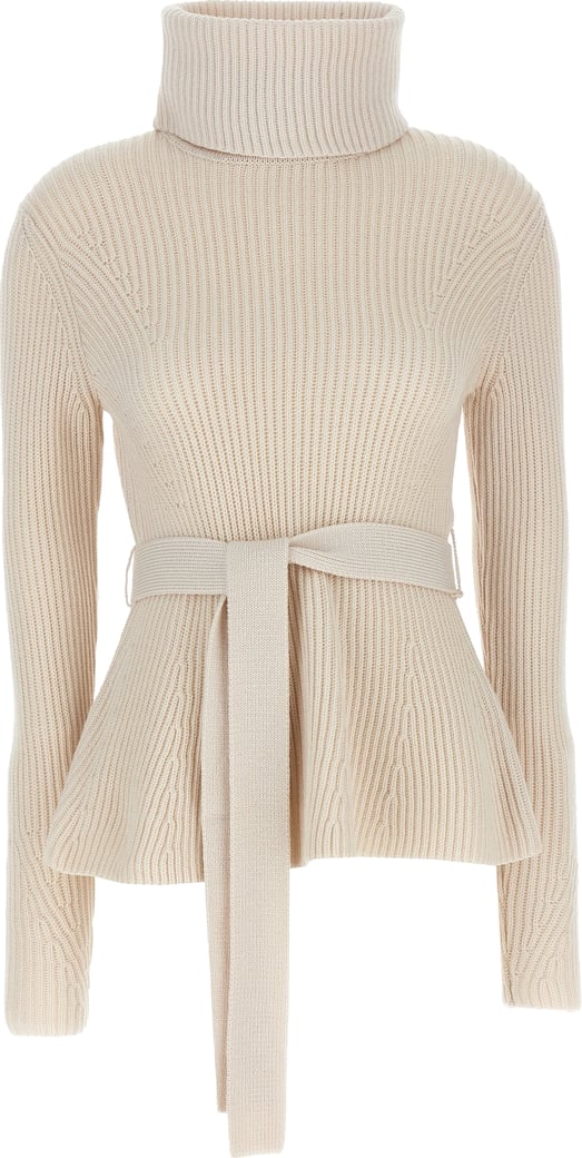 Zimmermann Beige Merino Wool Cardigan
