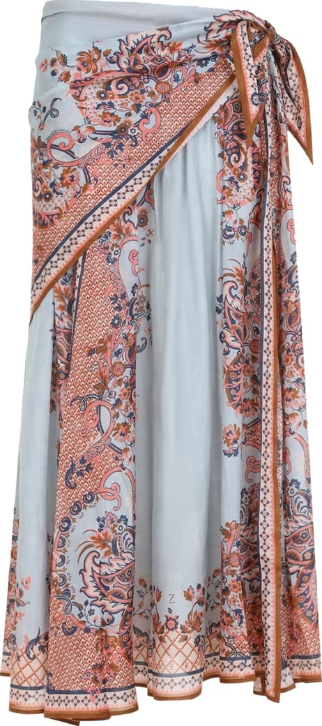 Zimmermann Aster Scarf Mini Skirt